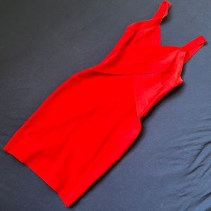 Herve Leger bodycon bandage dress
